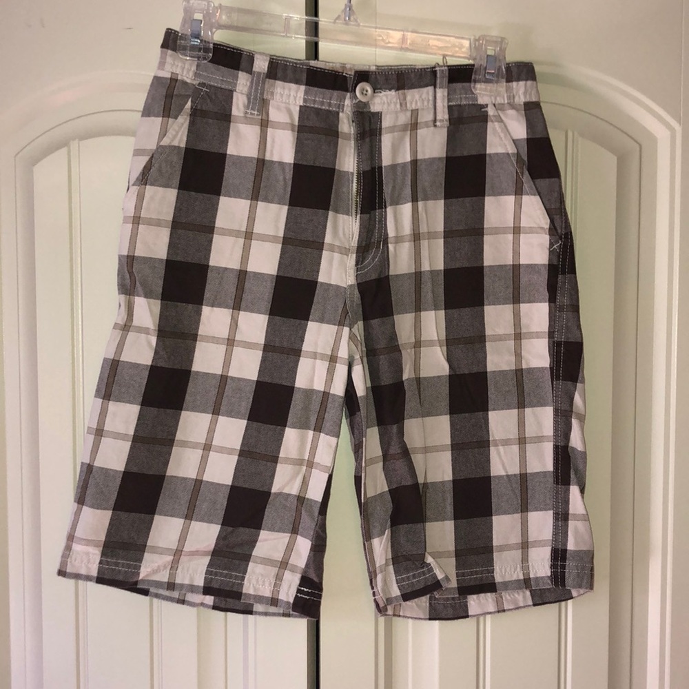 Boys ARIZONA Plaid Shorts